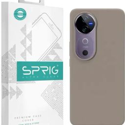 Sprig Back Cover for VIVO T3 ULTRA (Brown)-picture-3