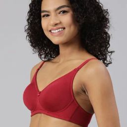 BLOSSOM Red Full Coverage Everyday Bra image 3