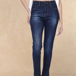 RAREISM Blue Cotton Blend Solid Jeans-picture-5