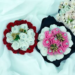 Gadinfashion Pack Of 2 Women Bridal Flower Juda Gajra Bun-69