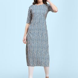 Ethnic basket Women Multicoloured Kurtas-picture-4
