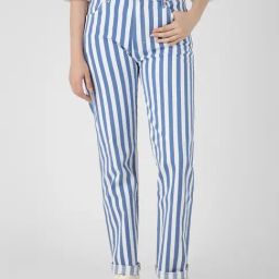 Wrangler Blue Striped Trousers-picture-5