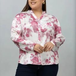PURYS White Printed Casual Shirt-image-71