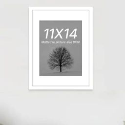 art street Synthetic Document Wall Photo Frame, Set of 6 Big Frames For Wall Artwork, Certificates, Home Decor image 2