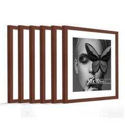 Synthetic Document Wall Photo Frame, Set of 6 Big Frames For Wall Artwork, Certificates, Home Decor-32