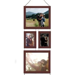 Art Street Brown 2 to 4 Pieces Wood Wall Photo Frames image 2