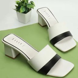 Elle Women's White Casual Sandals-image-33