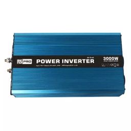 RS PRO Pure Sine Wave 3000 W Power Inverter 12 V Input 230 V Output, 1793340-48