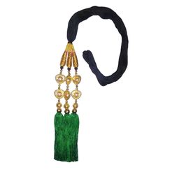 HAVEREAM Embellished Punjabi Parranda Tassel Accessory-image-33