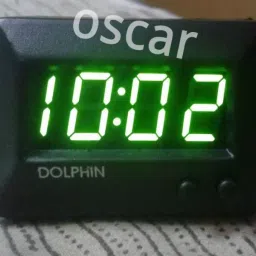 Oscar Maruti Suzuki Esteem Digital Car Clock-21