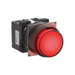 IDEC LB Series Indicator Light Round Shape and 16 mm Mounting Hole, LB1P-1T01WR-picture-14