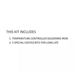 Vtronix Pointed Soldering Iron Temperature Controller with 5 Bits, VtX-60 W-SIK0473 (Pack of 2) image 3