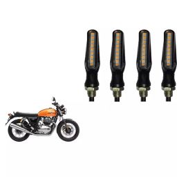 Cartronics Sleek Pencil Type Yellow LED Indicator for Royal Enfield Interceptor 650(Pack of 4 Pcs)-24