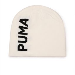 Puma Unisex Brand Logo Print Essential Classic Cuffless Knitted Beanie-32