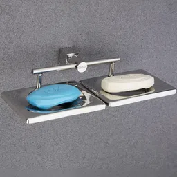 GLOXY Silver-Toned Stainless Steel Soap Holder-picture-31