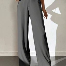 BROADSTAR Women Smart High-Rise Easy Wash Trousers-image-54