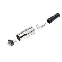RS PRO 5 Pole Din Plug 1 A 100 V AC Male Cable Mount, 491144-image-55