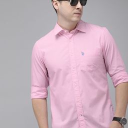 U.S. Polo Assn. Pure Cotton Tailored Fit Opaque Casual Shirt-picture-31