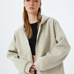 Koton Women Front-Open Hooded Cardigan-picture-1