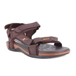 Sparx Men Tan Brown Solid Sports Sandals-picture-30