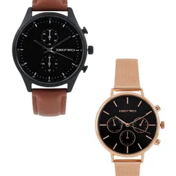 JOKER & WITCH Set of 2 Couple Watch Gift Set JWCW373-42