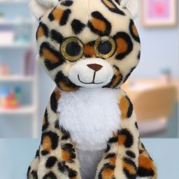 Babyhug Baby Cheetah Soft Toy Beige & White - Height 20 cm-image-50