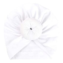 SYGA Cotton Hat Bun Turban White - Circumference 32 cm-image-9