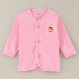Child World Full Sleeves Cotton Vest - Pink (Print May Vary)-picture-18