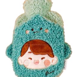FunBlast Cartoon Design Hot Water Bag with Soft Cover 1000 ml - Green-image-47