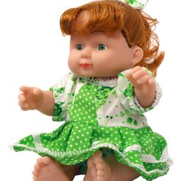 Toyshine 8 inches Realistic Jinny Baby Doll Girl Green 8 Inch-image-17