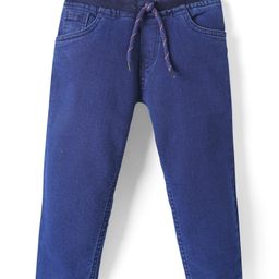 Rikidoos Solid Jeans - Navy Blue-image-84
