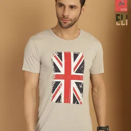 VIMAL JONNEY Men Pack Of 3 Typography Printed Round Neck Cotton T-shirts-image-56