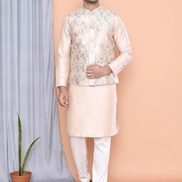 MAAHI FABS Abstract Printed Nehru Jacket image 3