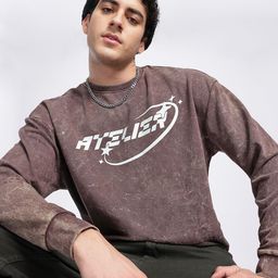 Kook N Keech Faded Flex Printed Relaxed Sweatshirt-image-44