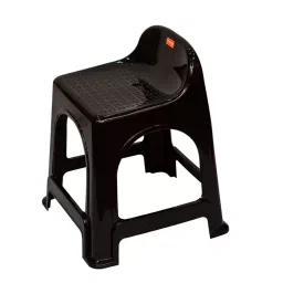 Mango Tik-Tok Iron Black Polypropylene Plastic 140kg Plastic Stool TIK-TOKIBK-image-31