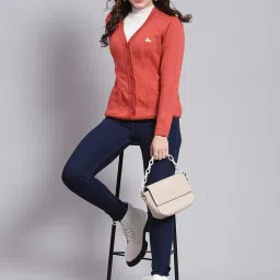 Monte Carlo Red Regular Fit Sweater image 3