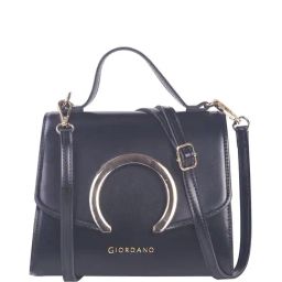 Giordano Navy Textured Medium Handbag-image-57