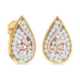 PC Jeweller Gallagher 18k Rose Gold Earrings for Women-image-61