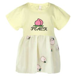 Passion Petals Kids Yellow Printed Dress-image-27