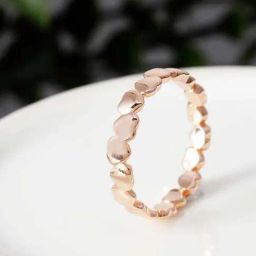 Praavy 92.5 Sterling Silver Heart Ring for Women-image-7