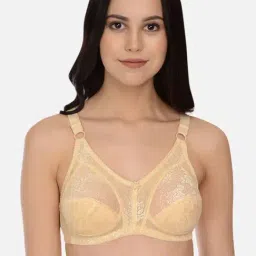 Mod & Shy Beige Non Wired Non Padded Minimizer Bra-picture-38