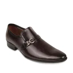 Regal Men's Maroon Formal Slip-Ons-picture-17