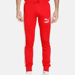 Puma Iconic T7 Red Regular Fit Joggers-picture-23