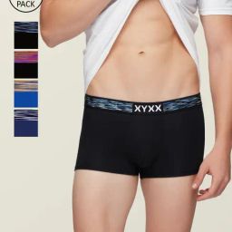 XYXX Multicolor Trunks - Pack of 5-image-23