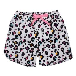 Kiddopanti Kids Grey Melange Printed Shorts-image-91