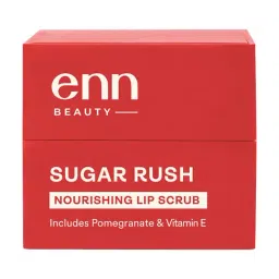 ENN Sugar Rush Nourishing Lip Scrub with Pomegranate & Vitamin E - 6 gm-7