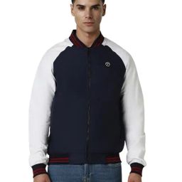 Van Heusen Navy Polyester Regular Fit Jackets-image-74