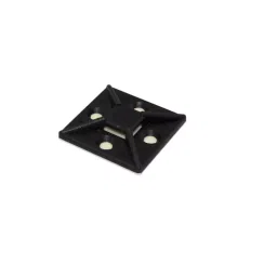 RS PRO Self Adhesive Black Cable Tie Mount 38.5 x38.5 mm 10.2 mm Max, 2138529 (Bag 50 pcs)-picture-7