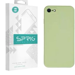 Sprig TPU Matte Back Cover for Apple iPhone SE 2020 (Green)-image-66