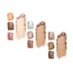 Half N Half 12 In 1 Eyeshadow & Highlighter Palette 02 - 12 gm image 2